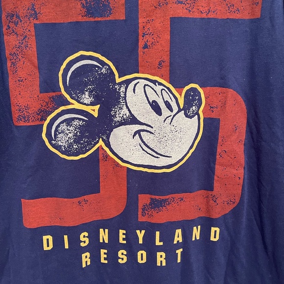 Mickey Mouse Disneyland Resort Since 1955 Years T-Shirt Reversible Men’s Size XL - Picture 2 of 6